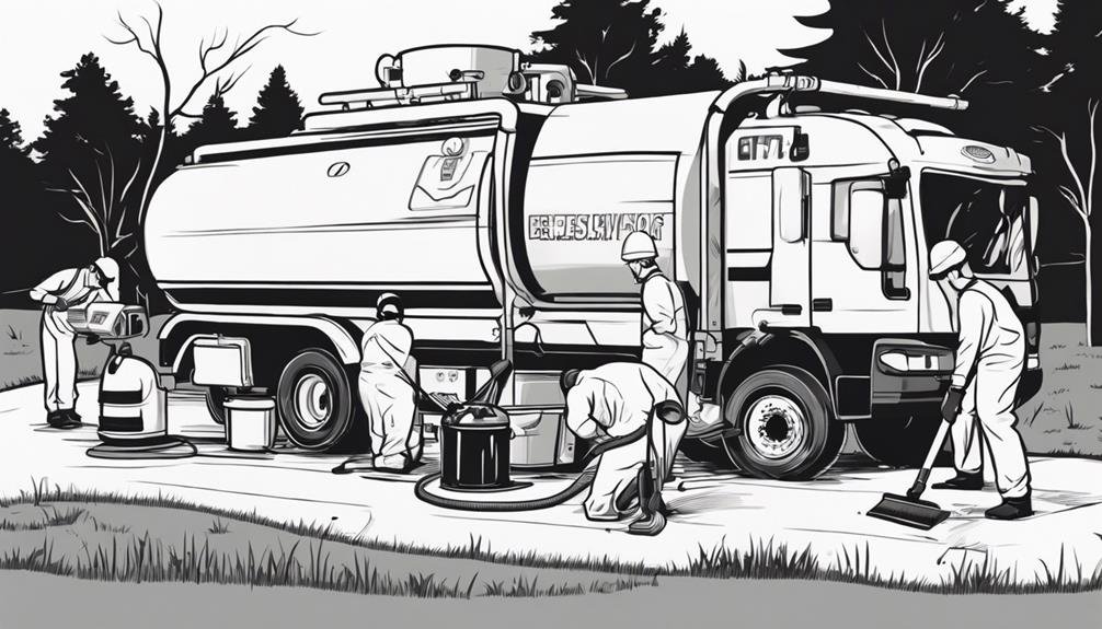 efficient septic tank cleaning