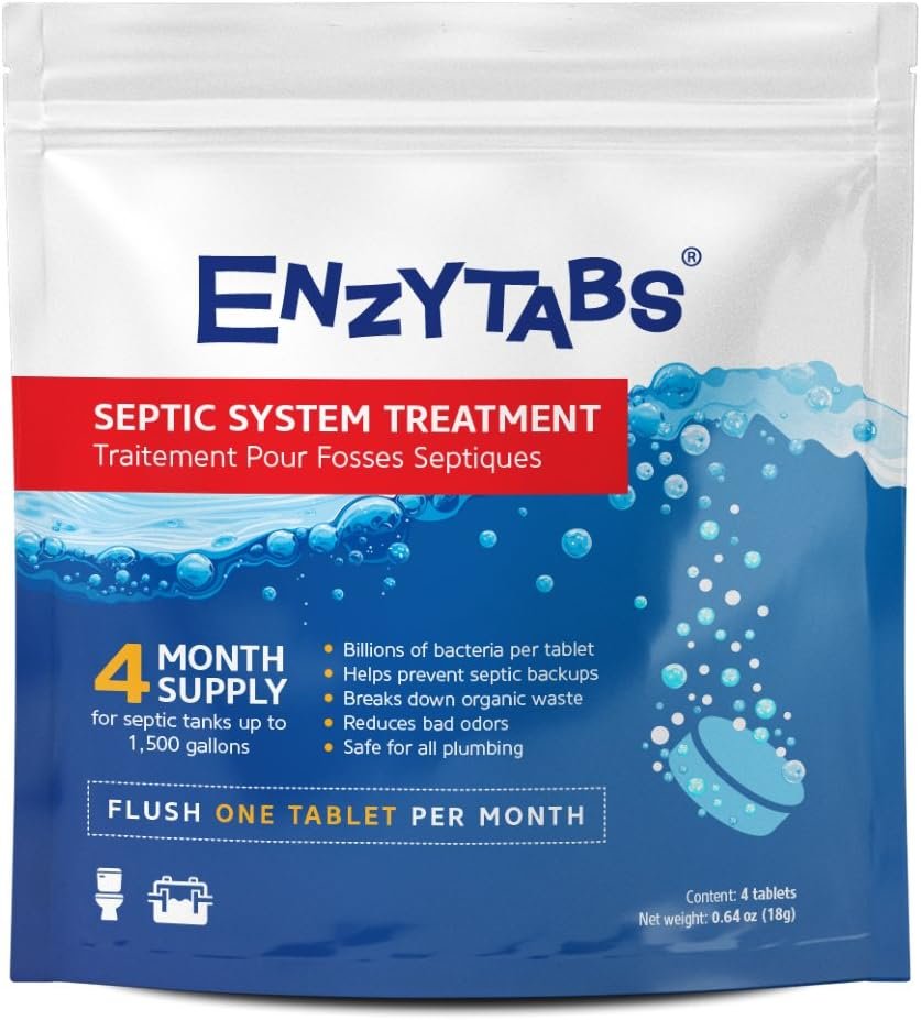 Enzytabs Septic Tank System Treatment Review - Septic Tank Servicing