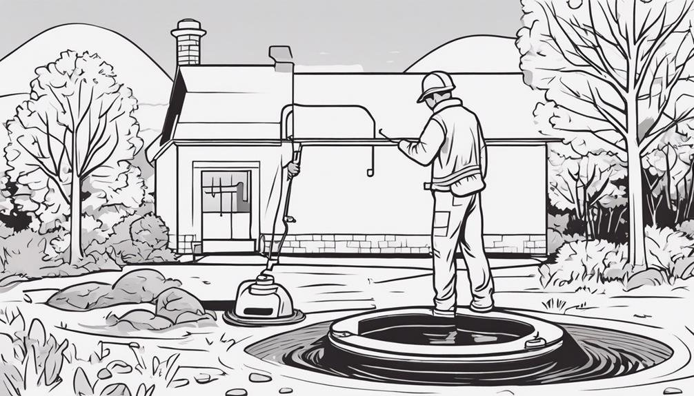 septic tank maintenance routine