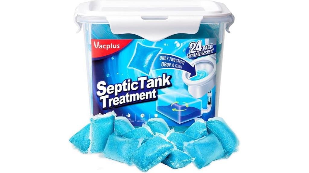 septic tank treatment effectiveness